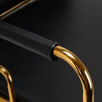 Friseurwaschsessel Prato gold schwarz